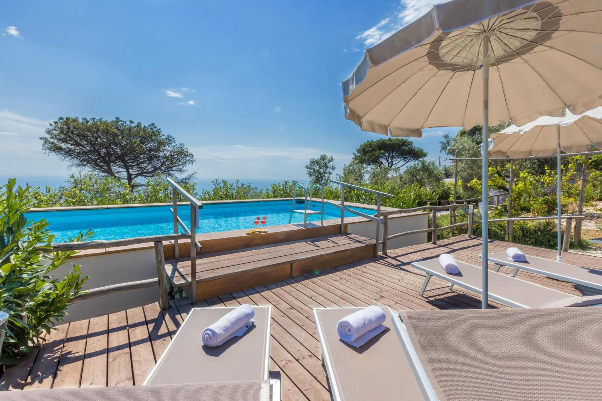 Villa Fedora Sea&Stars Massa Lubrense Esterno foto